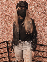 Cargar imagen en el visor de la galería, Cinturón Amapola Cebra