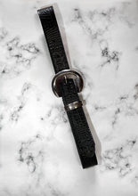 Cargar imagen en el visor de la galería, Cinturón Gracia Negro Gavial