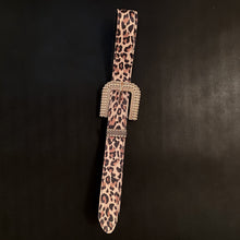 Cargar imagen en el visor de la galería, Cinturón Mai Animal Print Leopardo
