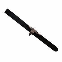 Cargar imagen en el visor de la galería, Cinturón Toro Negro Liso